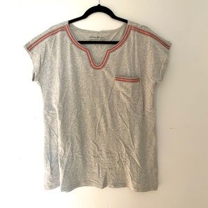 ✌️Embroidered Eddie Bauer top